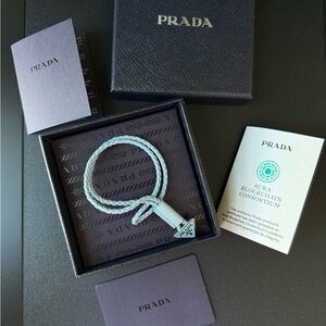 New Prada  Braided Bracelet